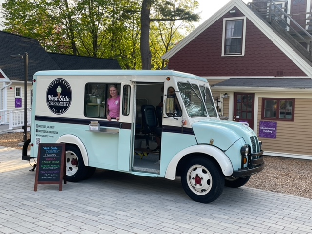 West Side Creamery Ice Cream Truck Acton MA Illustration